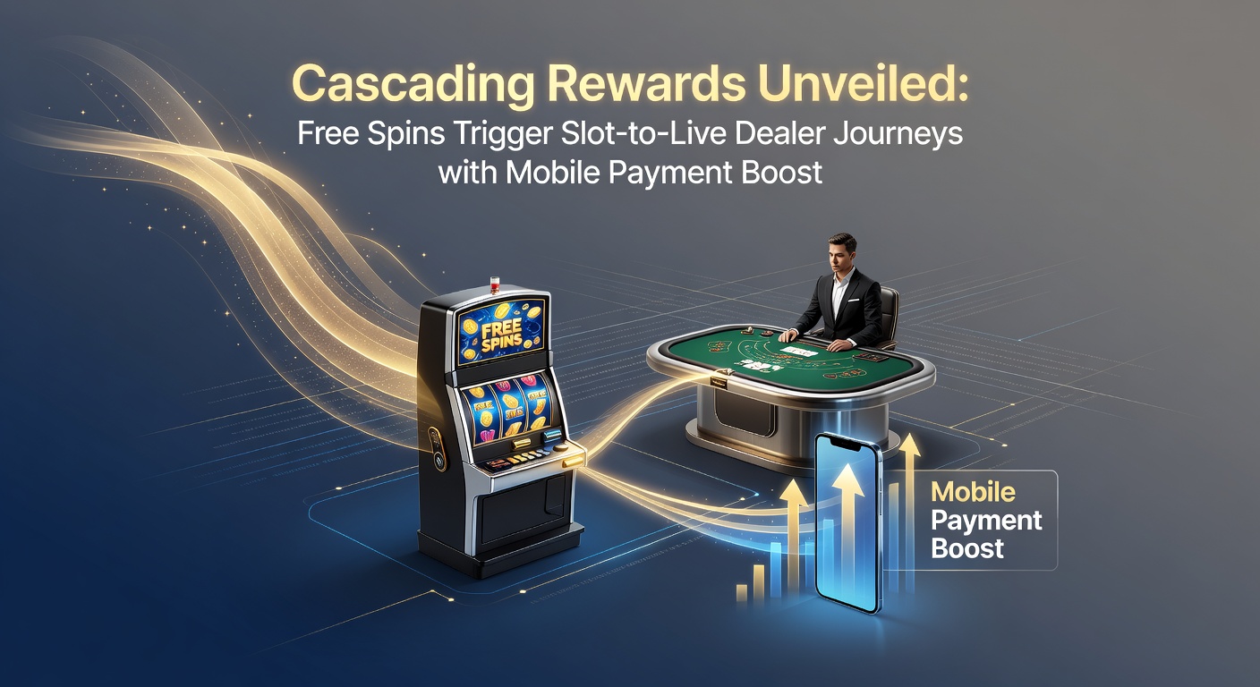 Schermafbeelding van een mobiel casino interface die free spins toont die overlopen in live dealer blackjack met betaalboost icoon