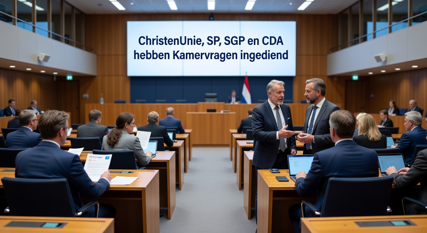  Illustratie van een recordboete document van de KSA, met eurotekens en symbolen voor online gokken en regulatie in Nederland