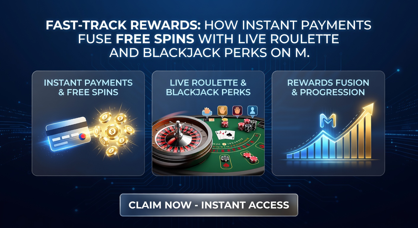 Live blackjack tafel op mobiel scherm met free spins bonus overlay en instant payment icoontjes, roulette wiel op de achtergrond