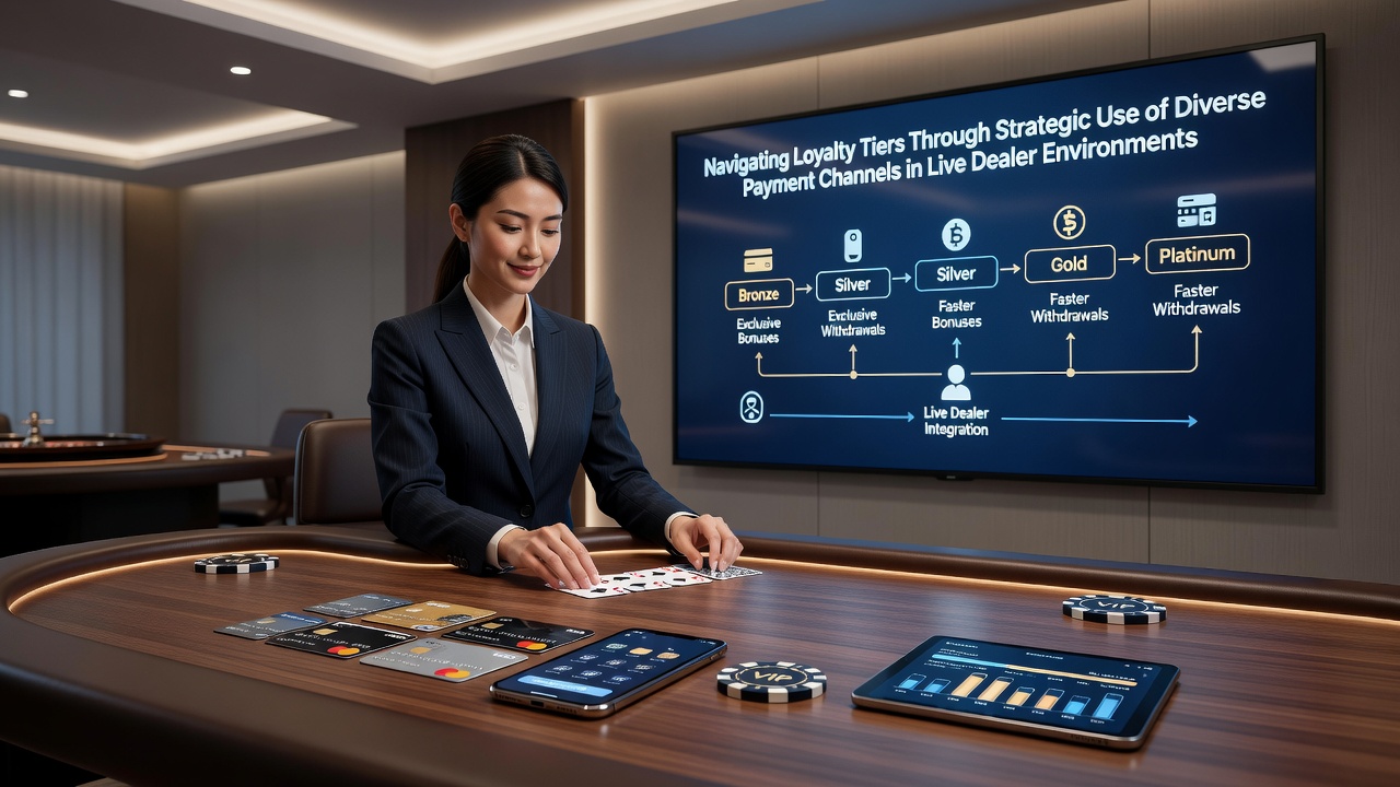Live dealer roulette tafel met betalingsopties en loyaliteitsindicatoren op mobiele interface