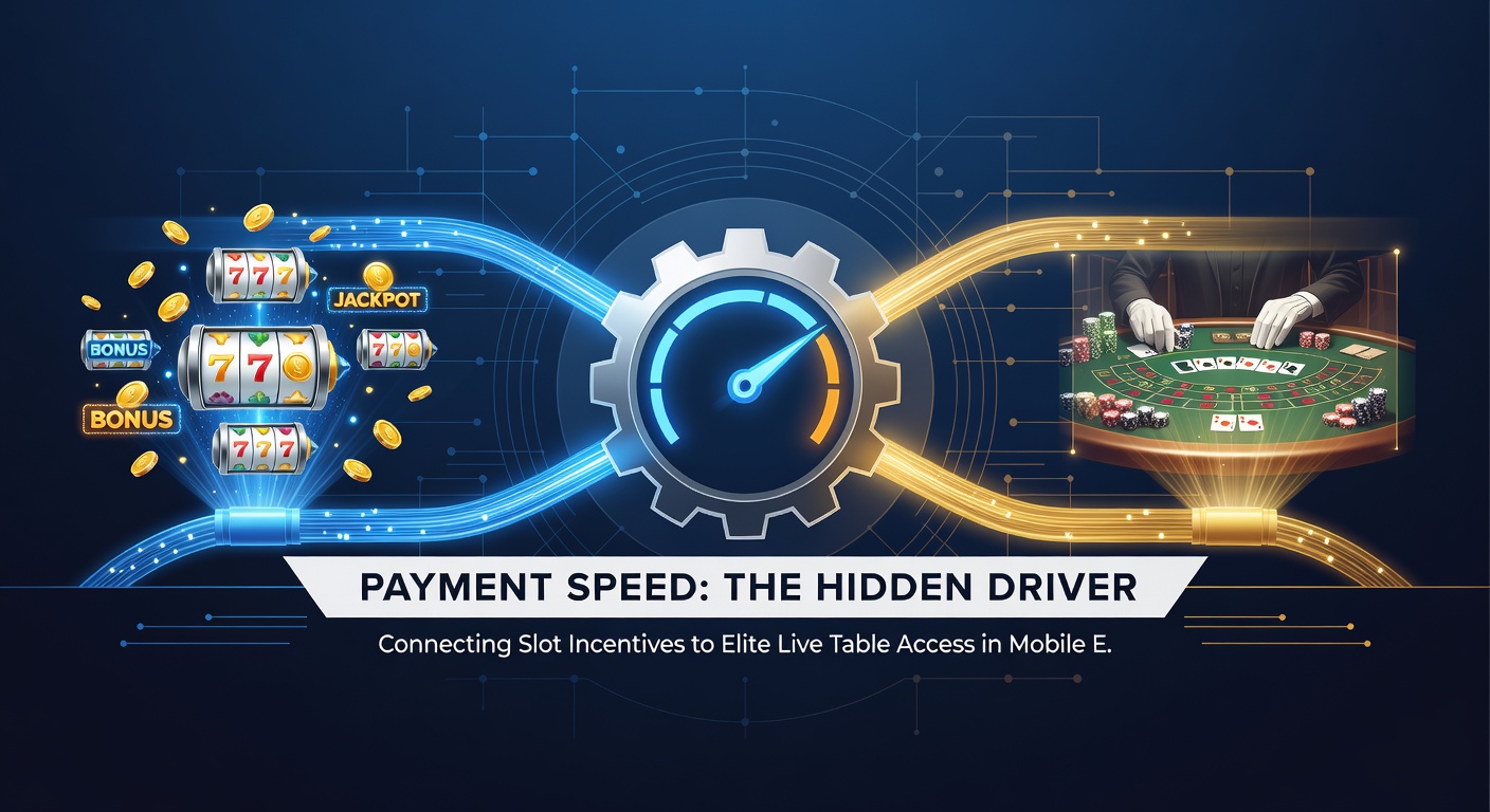 Illustratie van mobiele transactie die slotbonussen koppelt aan live dealer VIP-toegang