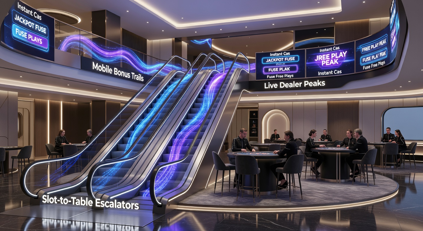 Schermafbeelding van een live dealer blackjack sessie geïntegreerd met slot bonus trail op mobiel, inclusief cash flow indicatoren