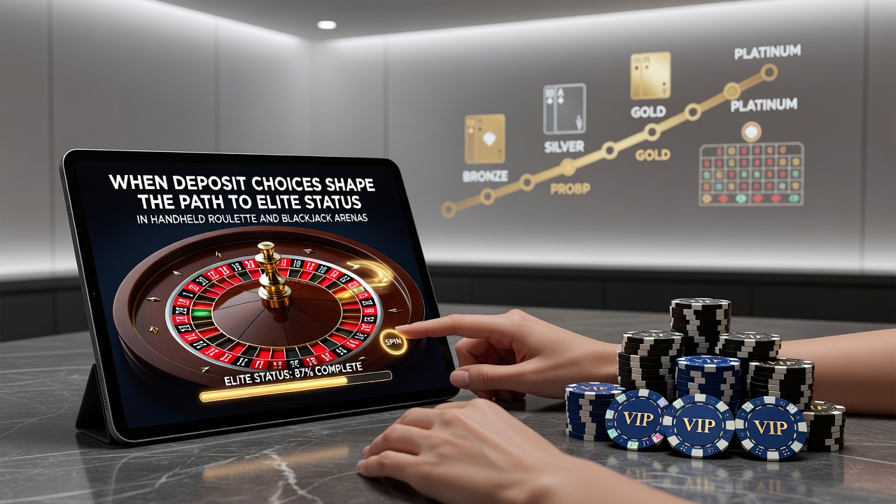 Mobiele casino app met roulette en blackjack tafels waarbij stortingsopties zichtbaar zijn op het scherm
